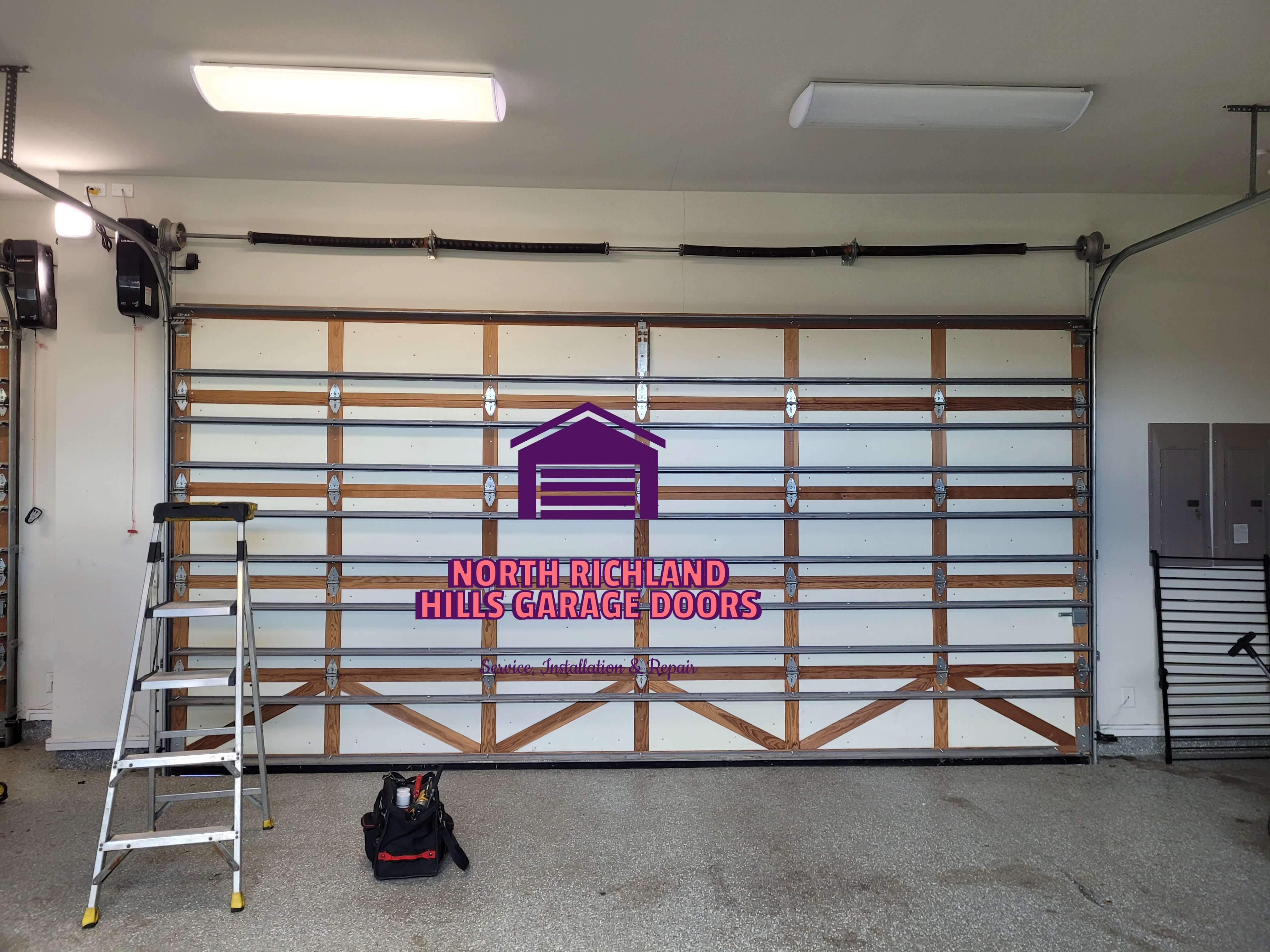 New-Chamberlain-Garage-Door-Opener-Install